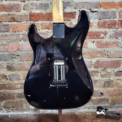 Peavey Predator "Yautja" Partscaster w/ Dragonfire Pickups & Locking Tuners (1980s, Black) image 14