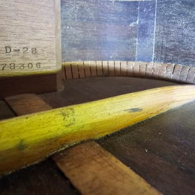 1941 Martin D-28 Herringbone Acoustic Guitar - Needs Work image 12