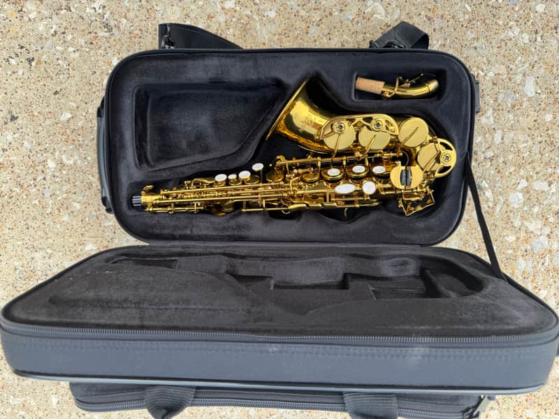 BetterSax Classic Curved Soprano Saxophone - Gold image 1