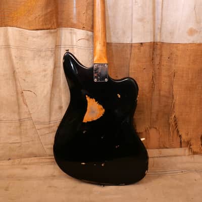 Fender Jaguar - Lefty 1965 Black - Refin image 7