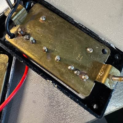 BC Rich Warlock Humbucker Pickups (Bridge and Neck) Black image 6