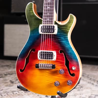 PRS SE Ed Sheeran Hollowbody I Baritone Piezo Electric Guitar - Prism with Gig Bag image 3