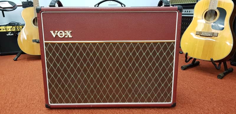 Vox AC30C2-MB Limited Edition Custom 2-Channel 30-Watt 2x12" Guitar Combo 2017 - Maroon Bronco image 1