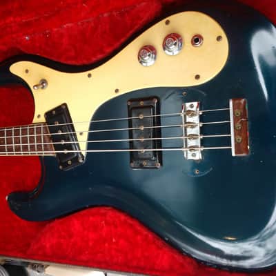 Mosrite Ventures Bass 60's Ink Blue image 2