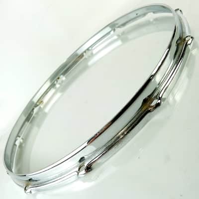 Slingerland 15"12-Lug 70s TDR-112 Snare Drum Batter Rim/Hoop Stick-Saver Vintage image 6