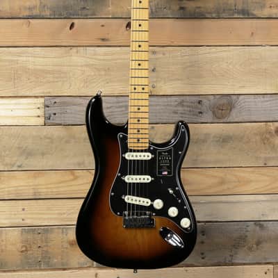 Fender American  Ultra Luxe Stratocaster Electric Guitar 2-Color Sunburst w/ Case image 4
