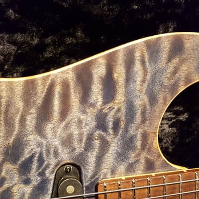 2009 Tom Anderson Drop Top Charcoal Quilted Maple Alder SSH HSS SA2R SA2 HN2+ image 7