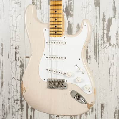 Fender Custom Shop LTD Fat '54 Relic Stratocaster - 2024 - White Blonde image 2