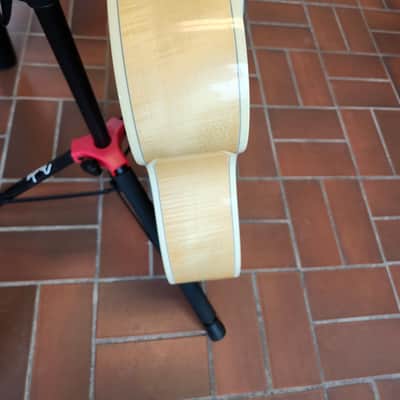 Vintage 1997 Guild Artist Award Archtop Electric Guitar - Blonde with Benedetto Pickup and Guild Hardshell Case image 12