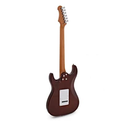 Jet JS-450 TBK 450 Series Basswood Flamed Maple Top Body Canadian Roasted Maple Neck 6-String Electric Guitar image 2