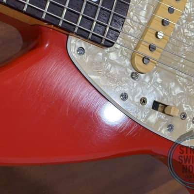 Fender Jagstang, Fiesta Red, 1997, Kurt Cobain (Nirvana) 1st Issue image 14