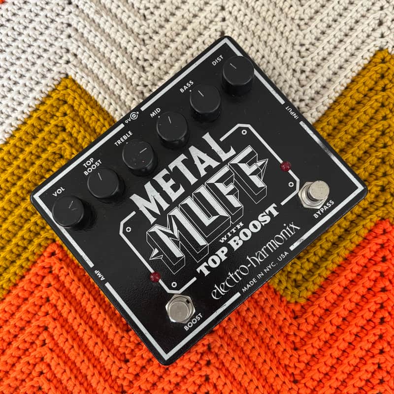 Electro-Harmonix Metal Muff with Top Boost! - Great Pedal with Sculpt-able Tone! - image 1