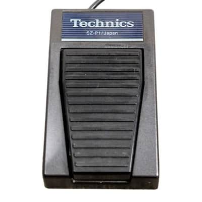 Technics SZ-P1 Sustain Pedal - Black – Sustain Pedal - Excellent image 1