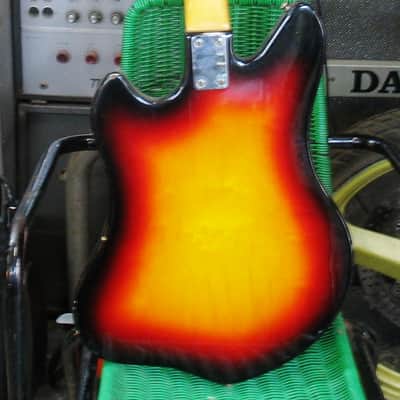 Welson Vedette Super Jazz 1966 3-Color Sunburst image 6