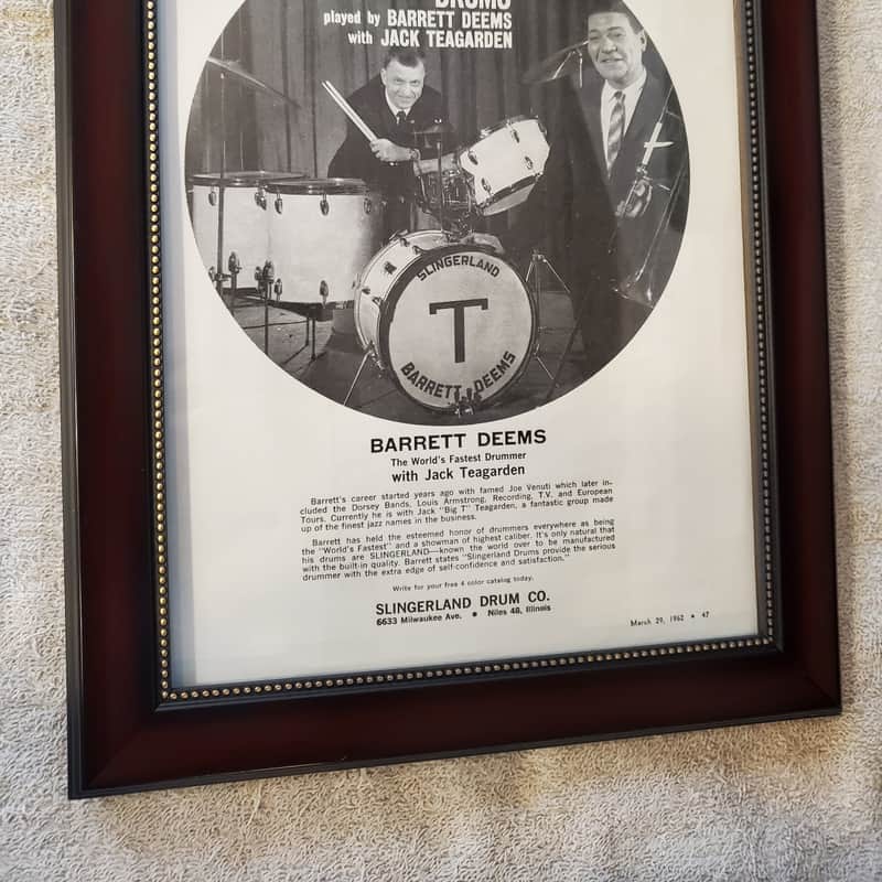 1962 Slingerland Barrett Deems M