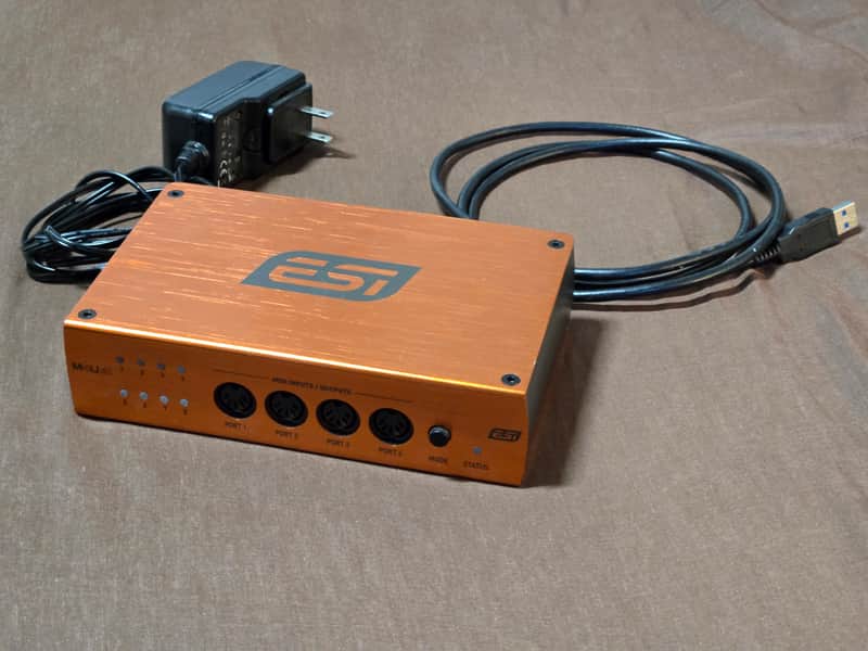 ESI M4U eX Bi-Directional USB & MIDI interface image 1
