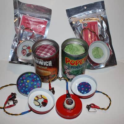 Tin Can Lo-Fi Microphone Kit - The Original Tin Can Mic & DIY Tin can Kits. (HQ) VOX & Harmonica image 18