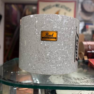 Pearl Marching Percussion Snare Shell 10.5"x14" White Marine Pearl image 1