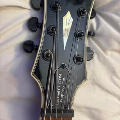 Epiphone Les Paul Custom Prophecy Plus 2008 - 2011 - Midnight Ebony image 6