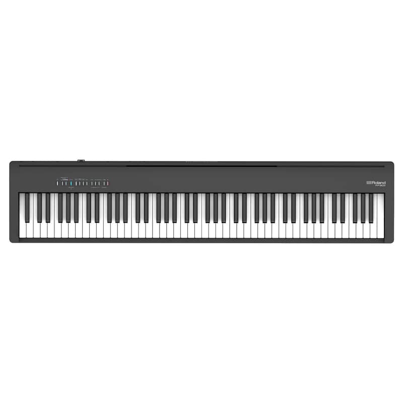 Roland FP-30X | Slim & Stylish 88-Note Digital Piano | Rich Tone & Authentic Ivory-Feel | Built-In Powerful Amplifier & Stereo Speakers | Onboard Sounds | Bluetooth & MIDI Connectivity | Black image 1