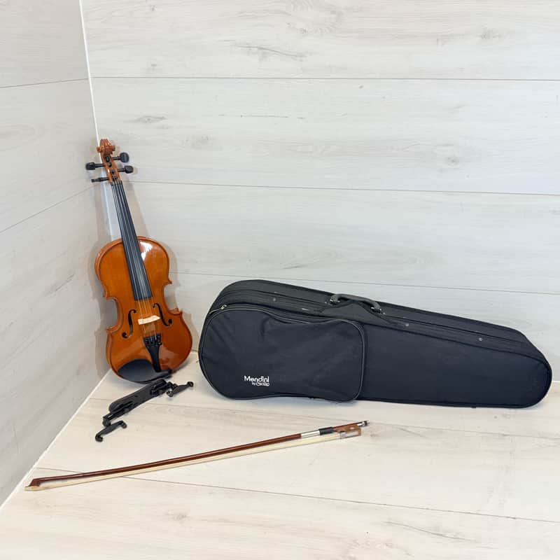 Mendini by Cecilio MV200 3/4 Violin Outfit – Bow, Case, Shoulder Rest Included 2013 image 1