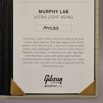 2025 Gibson Murphy Lab 1964 Trini Lopez Standard Reissue Ebony w/OHSC image 21