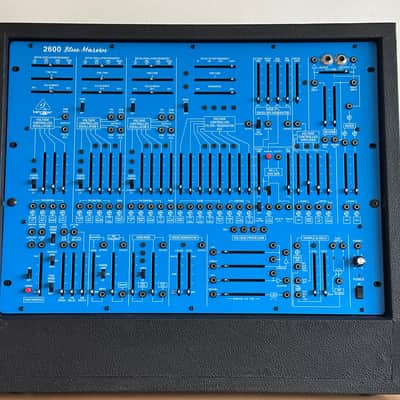 Behringer ARP 2600 w/ Custom Vintage Tolex Case - Limited Edition 2026 - Blue Marvin image 2