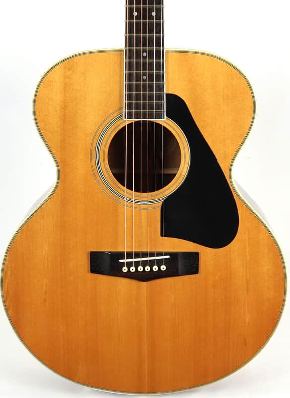Yamaha CJ-818 Country Jumbo Natural Acoustic Guitar w/ OHSC | Reverb