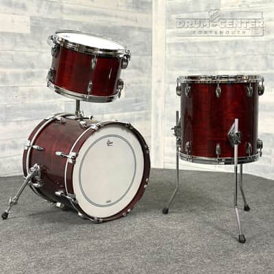 Gretsch USA Custom 3pc Drum Set 18/12/14 Walnut Gloss image 2