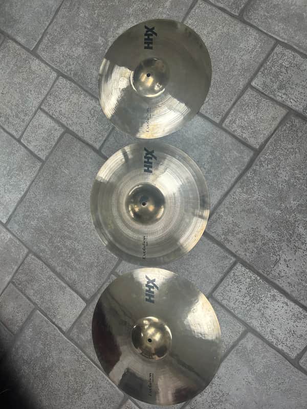 Immagine Sabian HHX Evolution Brilliant 2025 16”, 17”, 18” crash package - 1