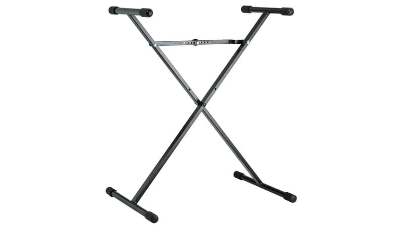K&M 18962 Single X Keyboard Stand image 1