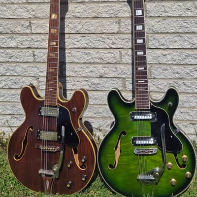 60's "CROWN" Matsumoku JAPAN hollowbody image 14