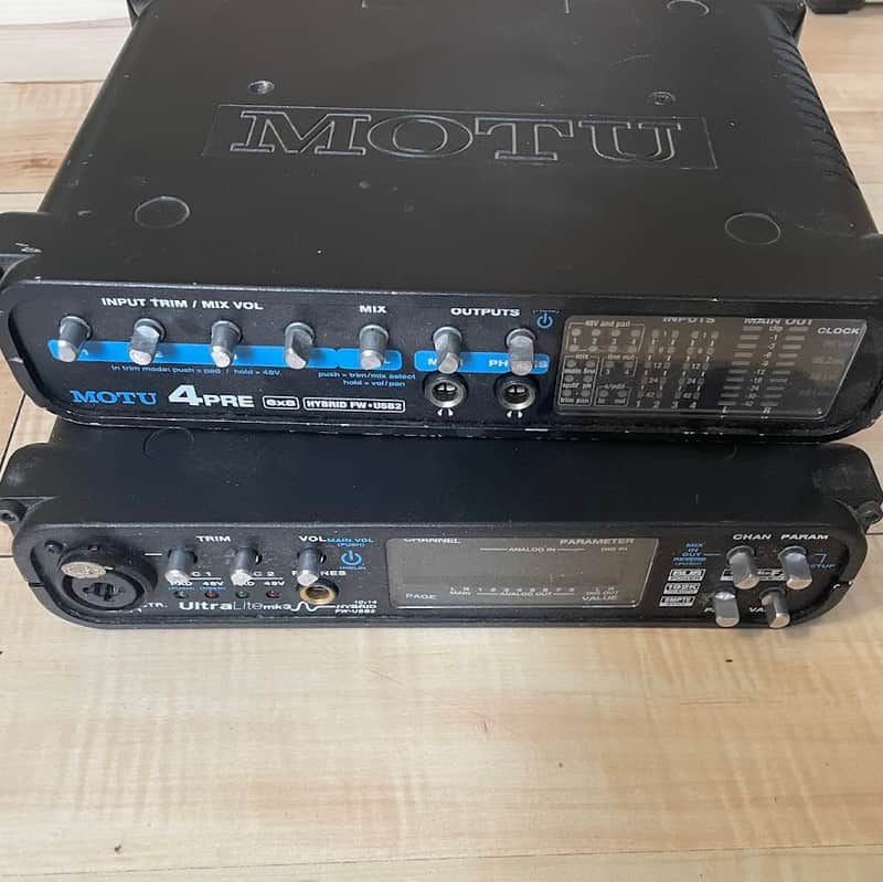Lot of MOTU UltraLite-mk3 Hybrid and 4Pre USB/FireWire Parts image 1