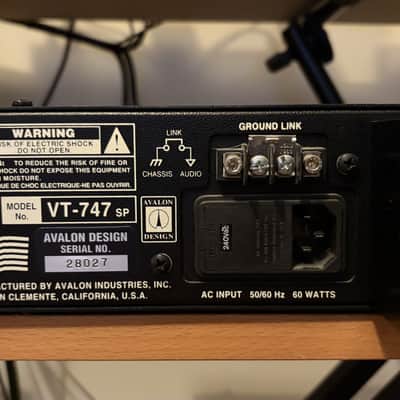 Avalon VT-747SP Stereo Compressor / EQ 2000s - Silver image 5