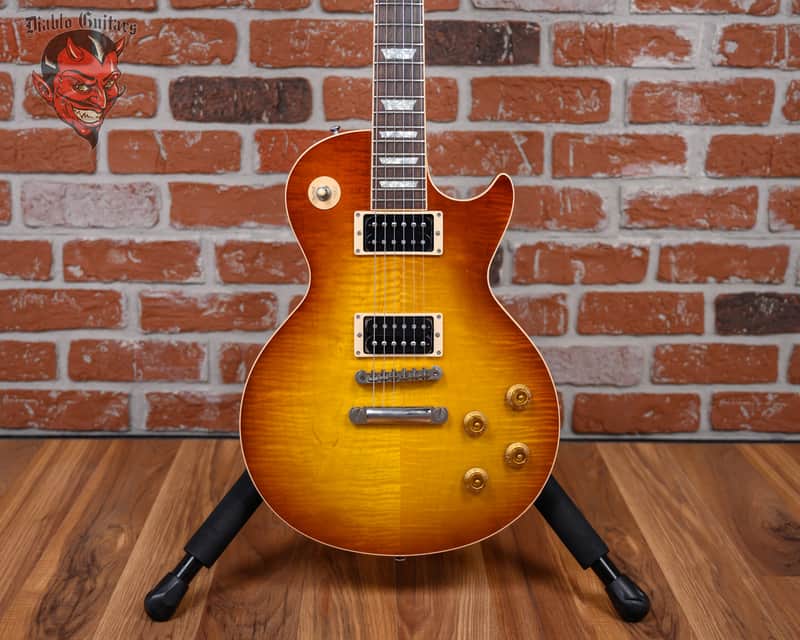 Gibson Custom Shop Les Paul Axcess Standard Flame Maple Top Iced Tea Burst 2010 w/OHSC