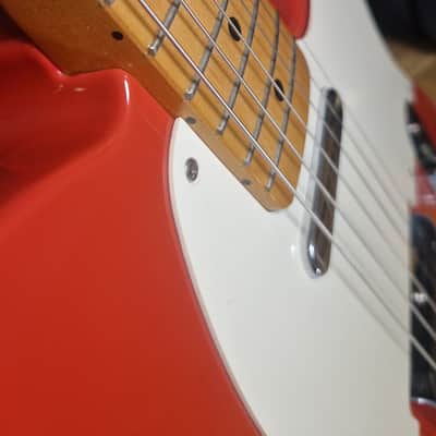 Fender Vintera '50s Telecaster with Maple Fretboard 2019 - Fiesta Red image 2