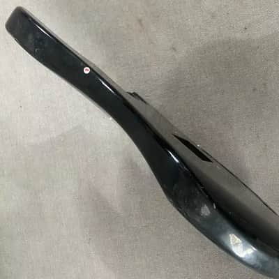 Black Basswood Solid StingRay Style Bass Body image 5