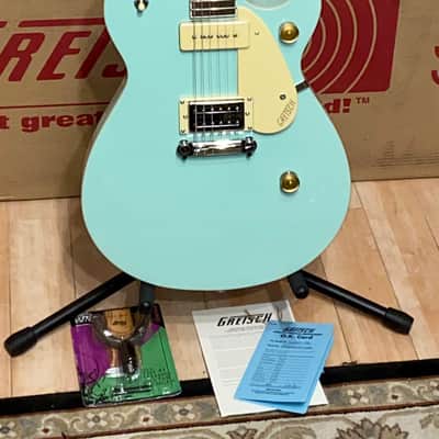 "New" Gretsch G2215-P90 Streamliner Junior Jet Club  Mint Metallic Amazing and so Affordable ! image 20