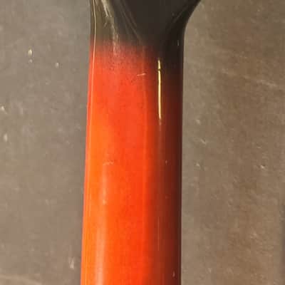 Guyatone Short scale 1960,s to early 1970's - Tobacco brown burst image 4