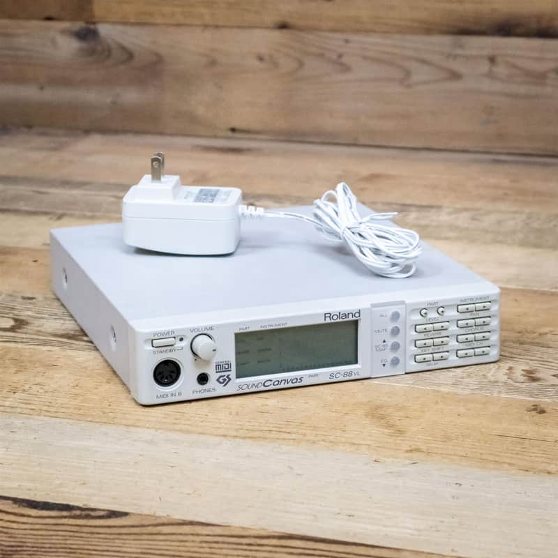 Roland Sound Canvas SC-88VL Limited Edition White | Reverb