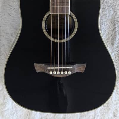 Tagima WS 42 EQ BK Baby Non-Cutaway Acoustic/Electric Guitar - B stock image 1