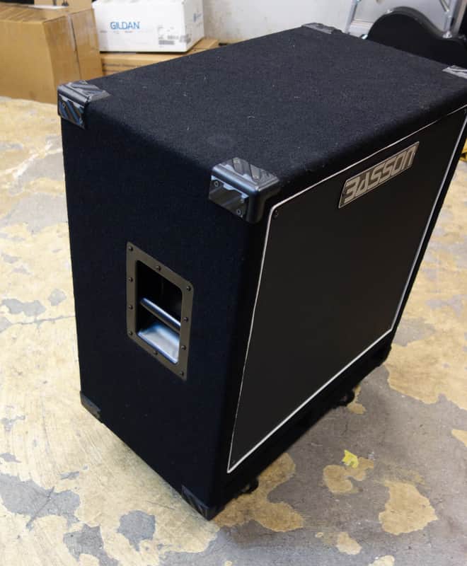 Basson 4x10 B410B 1000 bass cabinet with cover and casters | Reverb