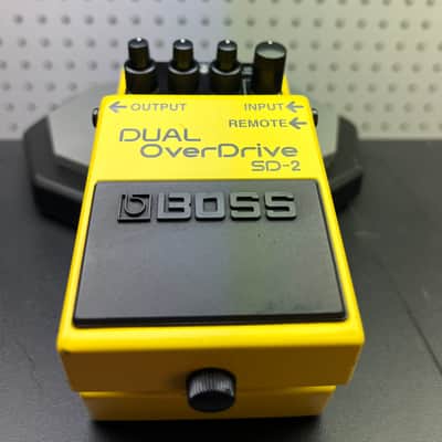 Boss SD-2 Dual OverDrive (Silver Label) 1993 - 1998 - Yellow image 4