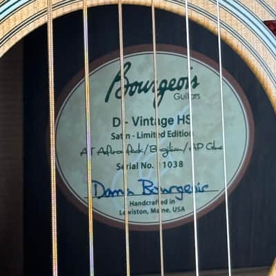 2025 Bourgeois D-Vintage HS Satin Limited Edition image 5