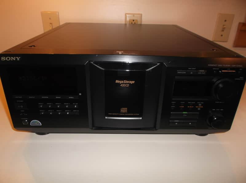 Sony CDP-CX400 2000 - Black image 1