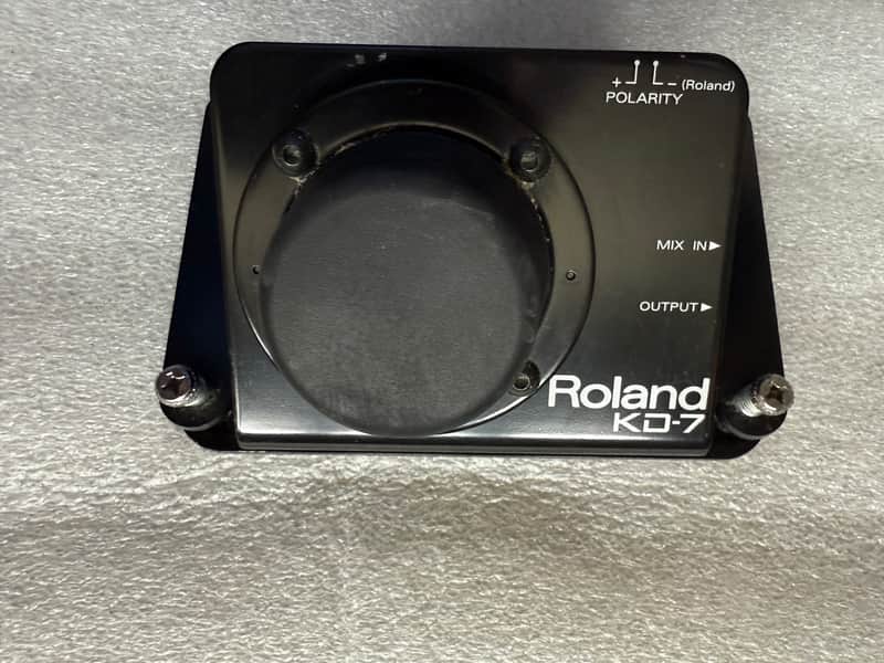 Roland KD-7 Kick Trigger 1990s - Black image 1