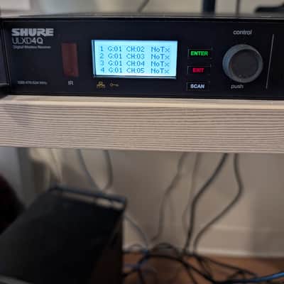 Shure ULXD4Q Quad-Channel Digital Wireless Receiver for G57, J50A, and J50 and G50 image 3