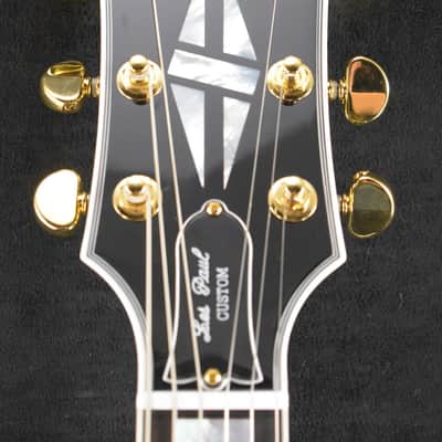 Gibson Custom Shop Les Paul Custom w/ Ebony Fingerboard Gloss Ebony image 3