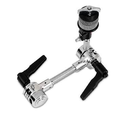DW DWSM2031 Puppy Bone w/ Short Cymbal Arm - Chrome & Black image 1