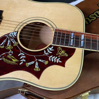 NEW ! Gibson Hummingbird Original - Antique Natural - Stunning Figured Spruce Top - WOW - 4.3 lbs - Acoustic Electric - Authorized Dealer - G07425 image 2